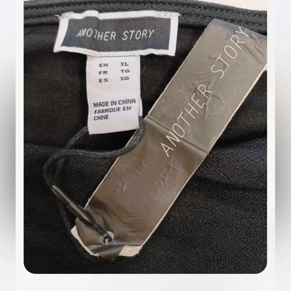 Another Store LBD Cold Shoulder Black Dress  Size XL - Picture 7 of 8